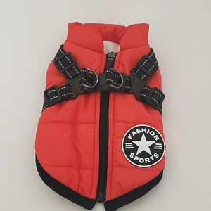 Fashion sports dog harness jacket